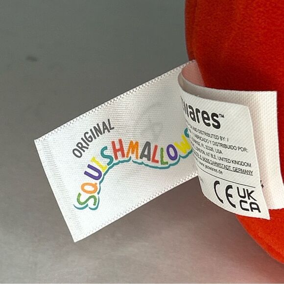 Squishmallows Disney 8” Mickey Mouse Plush Heart Love Birthday Valentine - Picture 7 of 7